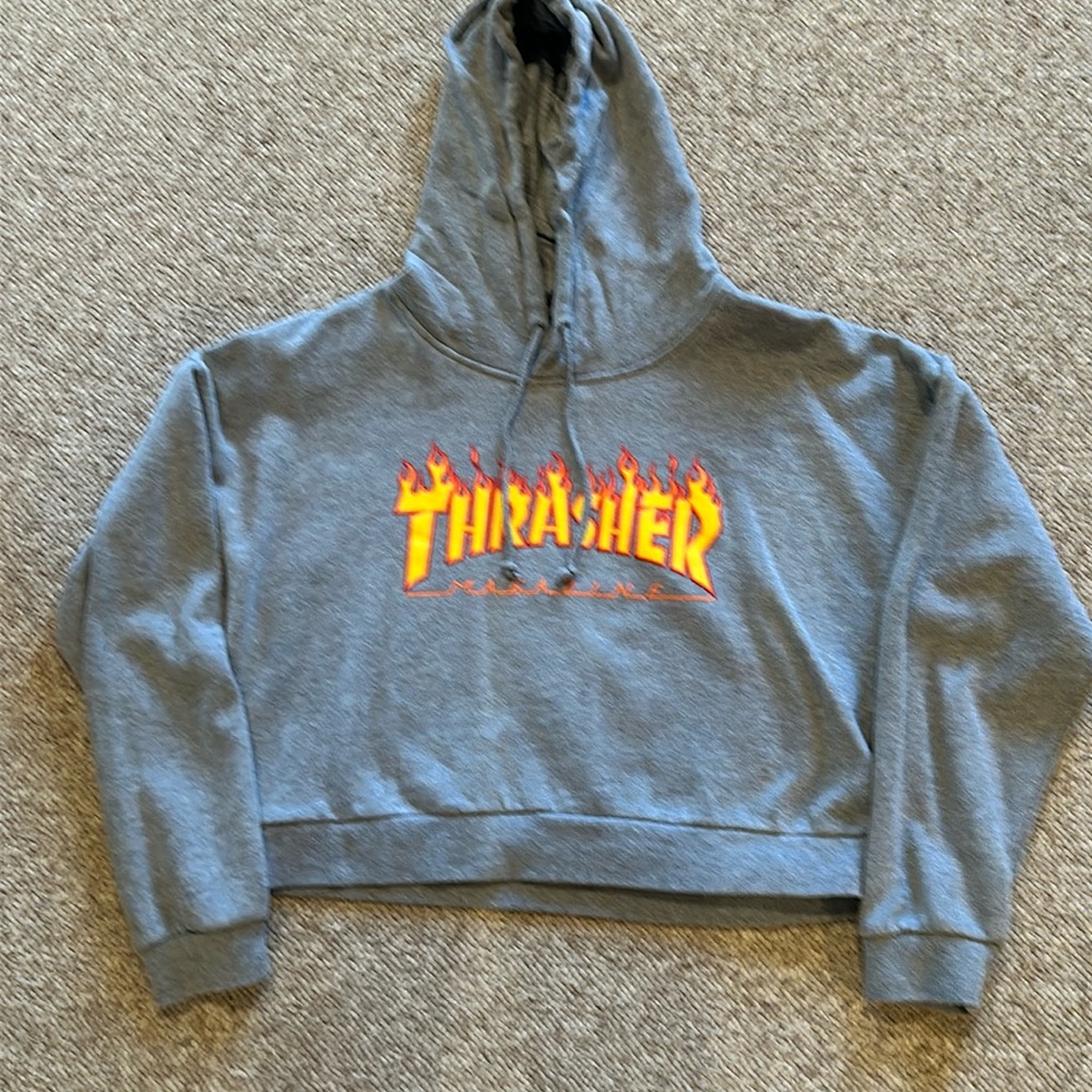 Women’s Thrasher crop Hoodie